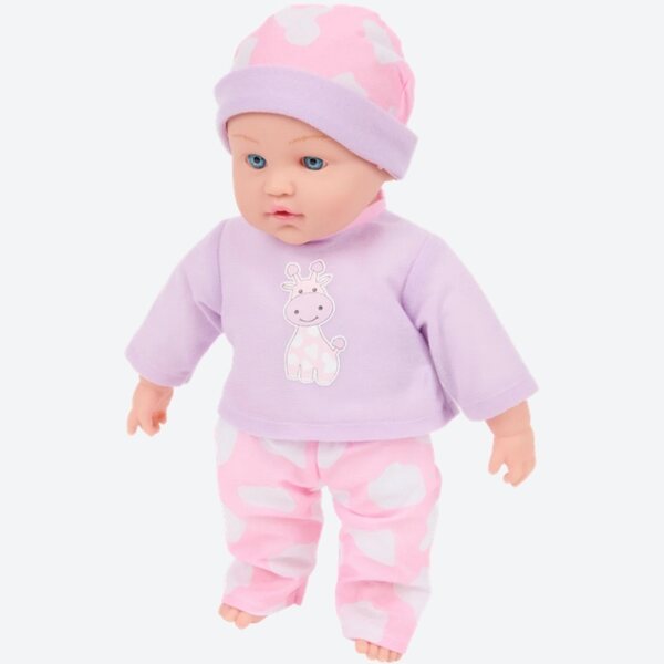 Neugeborene Sophie Puppe 40 cm mit echten Geräuschen und weicher Kleidung