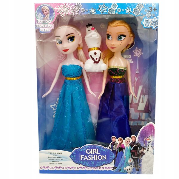 Set 2 Lallel Elsa e Anna Frozen - Gioco Magico per Bambini da 3 Anni