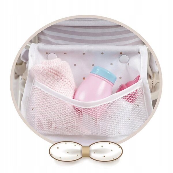 Passeggino doppio per bambole Verona DeCuevas Toys 90378 regolabile fino a 52 cm