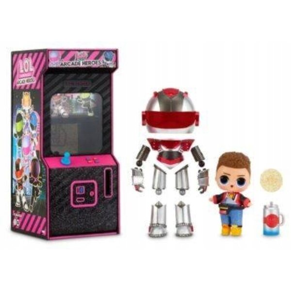 L.O.L Surprise Arcade Heroes Bambola con Accessori - Bambola Astronauta Multicolore