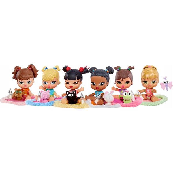 Mini bambola alla moda Bratz Babyz Cloe con accessori per bambini 3+