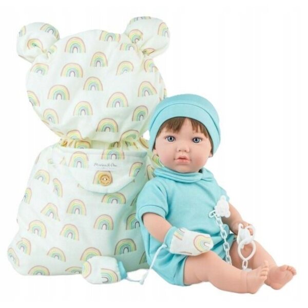 Lalalca spagnola Teo Nana 45 cm con sacco nanna e accessori per bambini
