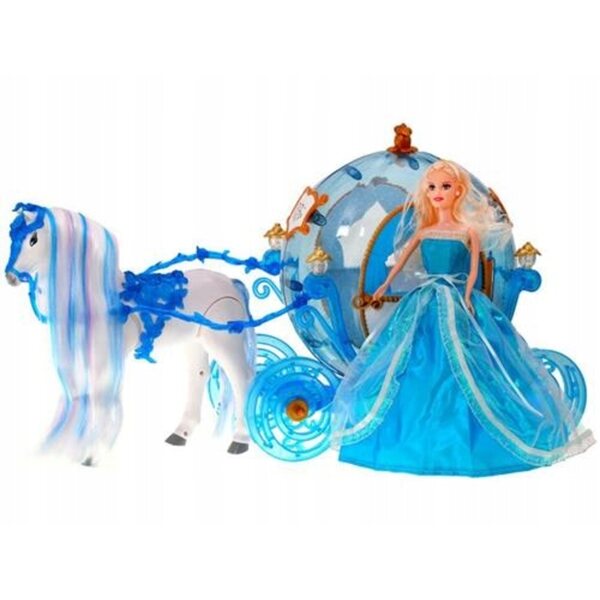 Karoca-Spielset mit Pferd und Jokomisiada-Puppe für Mädchen ab 3 Jahren