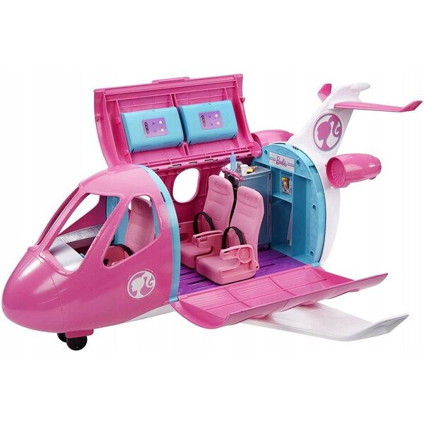 Samolot Barbie con Bambola e Accessori per Bambini da 3 Anni in Poi