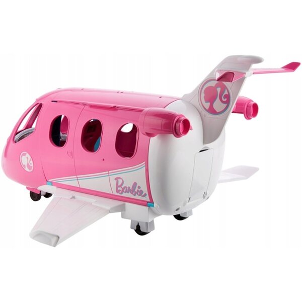 Samolot Barbie con Bambola e Accessori per Bambini da 3 Anni in Poi