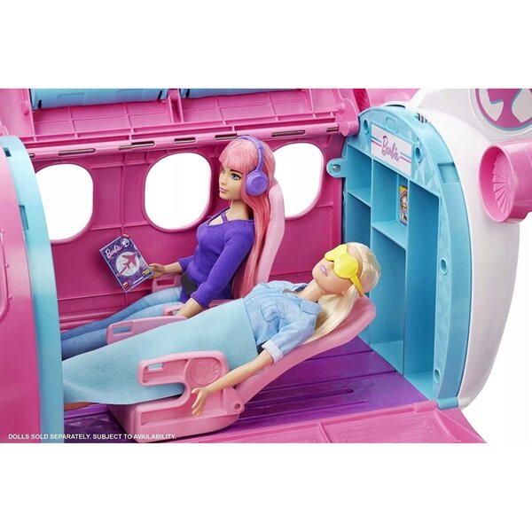 Samolot Barbie con Bambola e Accessori per Bambini da 3 Anni in Poi