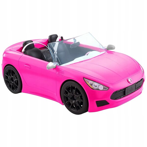Barbie Kabriolet Rosa Spielzeugauto für Mädchen und Jungen ab 3 Jahren