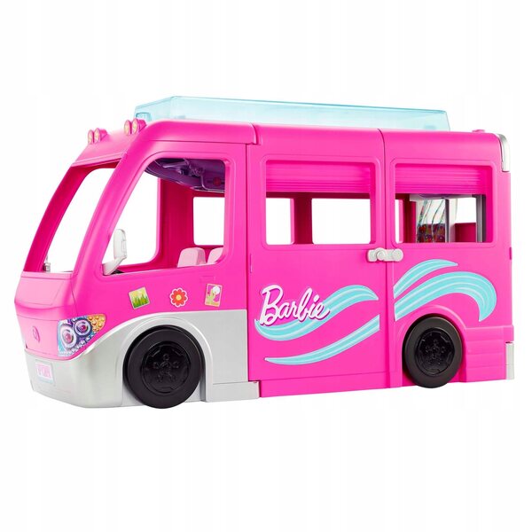 Barbie Kamper of Dreams mit über 60 Zubehörteilen – Kreativspiel für Kinder ab 3 Jahren
