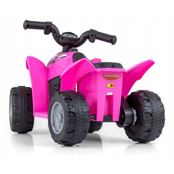 Elektrisches Quad für Kinder Honda ATV Milly Mally ab 2 Jahren, rosa, sicheres und realistisches Fahrzeug