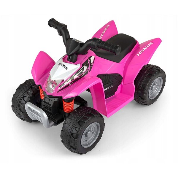 Elektrisches Quad für Kinder Honda ATV Milly Mally ab 2 Jahren, rosa, sicheres und realistisches Fahrzeug