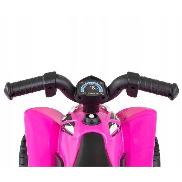 Elektrisches Quad für Kinder Honda ATV Milly Mally ab 2 Jahren, rosa, sicheres und realistisches Fahrzeug