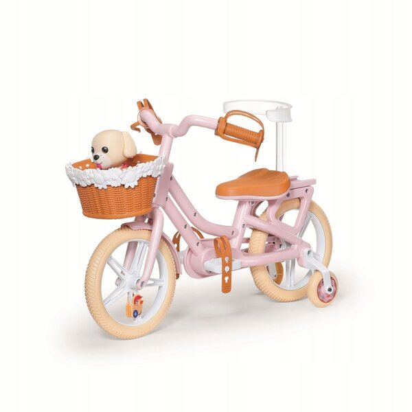 BABY born Rowerek mit Hund für Puppen 36-43 cm, Spiel für Kinder ab 3 Jahren