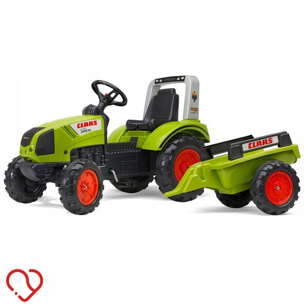 Claas Arion Trettraktor mit Anhänger für Kinder von 3 bis 7 Jahren