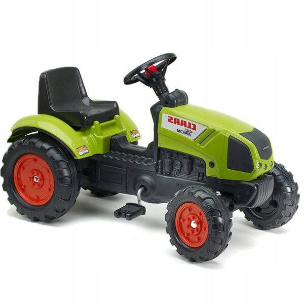 Falk Claas Arion Green Trettraktor mit Anhänger und Hupe für Kinder