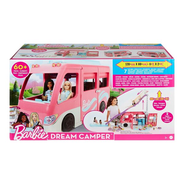 Kamper Barbie XXL mit komplettem Zubehör – kreatives und lustiges Spiel