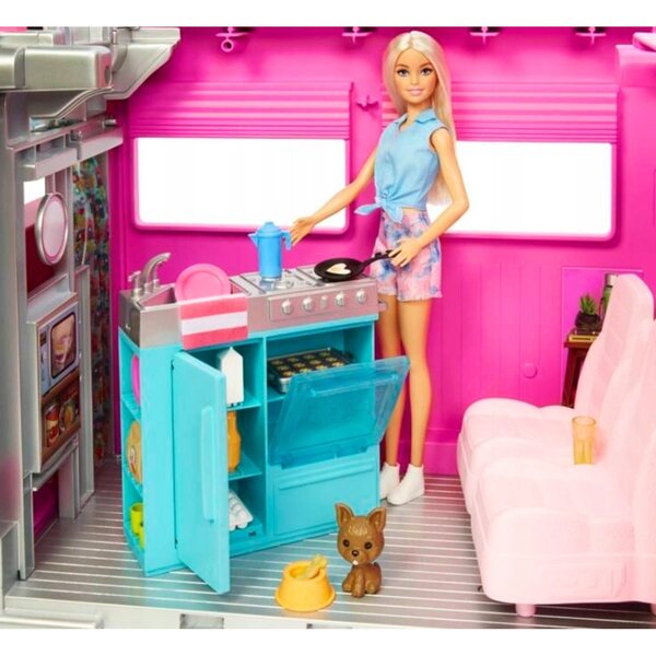 Kamper Barbie XXL mit komplettem Zubehör – kreatives und lustiges Spiel