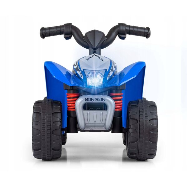 Elektrisches Quad für Kinder Honda ATV Milly Mally Blau, sicher und realistisch 2+