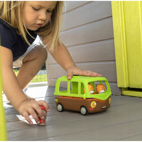 Klorofil Bus voller Abenteuer mit Tieren, Spiel für Kinder ab 18 Monaten