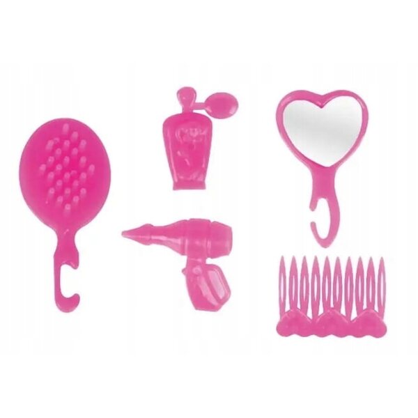 Set bambola con carrozza e cavallo bianco con luci e suoni per bambini 3+