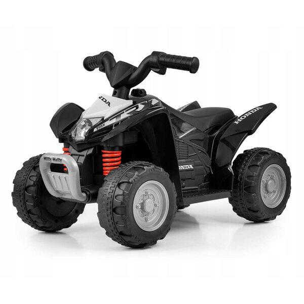 Elektrisches Quad Honda ATV Schwarz für Kinder ab 2 Jahren mit Licht und Sound