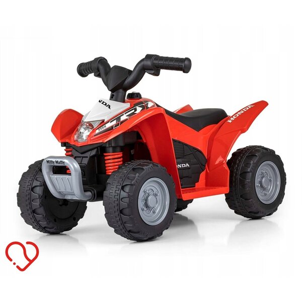 Elektrisches Quad für Kinder Honda ATV Milly Mally Red 24M+ mit Licht und Sound