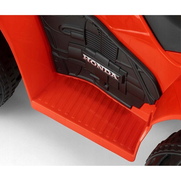 Quad Elettrico per Bambini Honda ATV Milly Mally Rosso 24M+ con Luci e Suoni