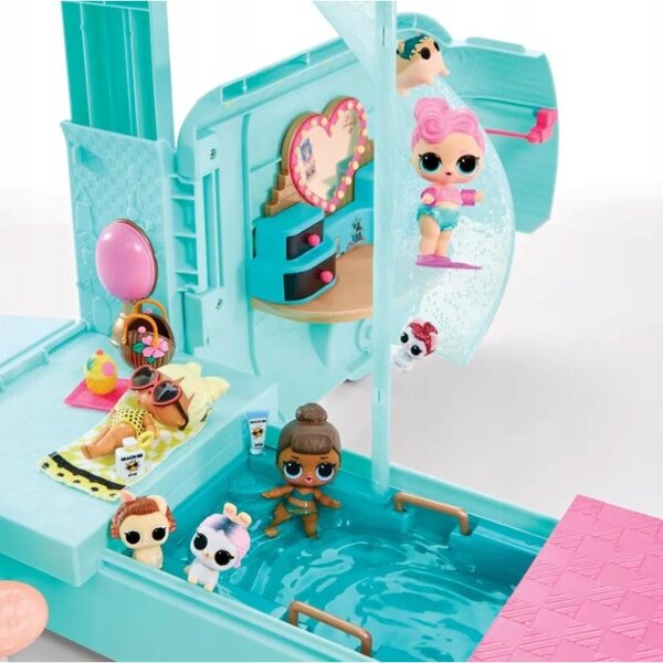Super Camper LOL Surprise 4in1 mit Schwimmbad, Bar und Gehweg: ein perfektes Geschenk für Kinder