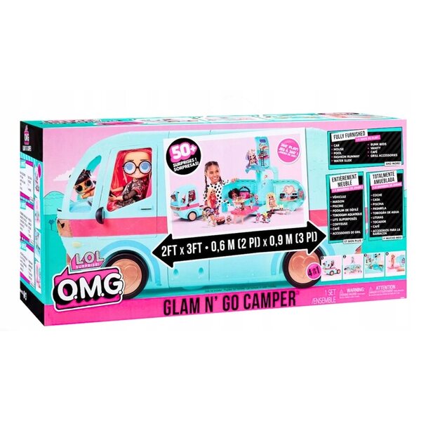 Super Camper LOL Surprise 4in1 mit Schwimmbad, Bar und Gehweg: ein perfektes Geschenk für Kinder
