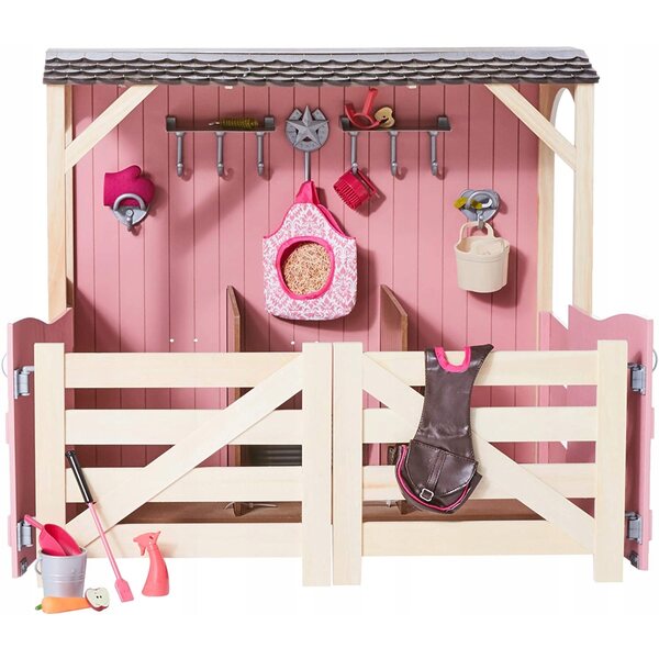 Our Generation Stalla e Recinto per Cavalli Saddle-Up per Bambini 3+