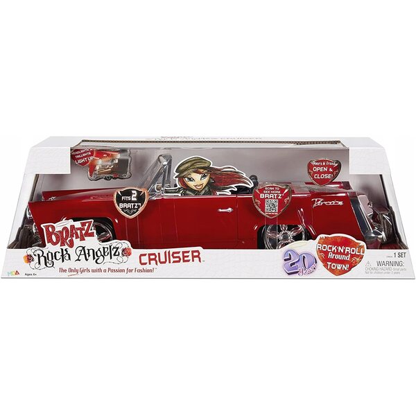 Bratz Rock Angelz Cruiser: Cabriolet-Auto für Mädchen ab 3 Jahren