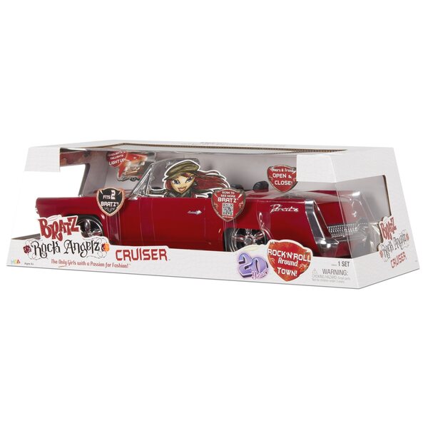 Bratz Rock Angelz Cruiser: Cabriolet-Auto für Mädchen ab 3 Jahren