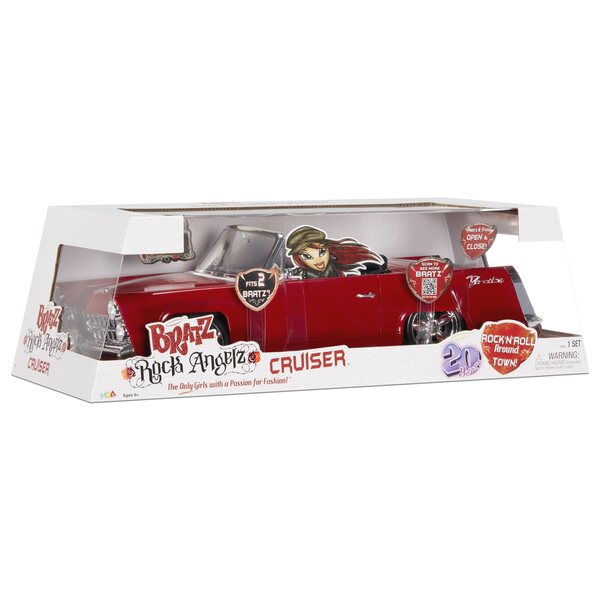 Bratz Rock Angelz Cruiser: Cabriolet-Auto für Mädchen ab 3 Jahren