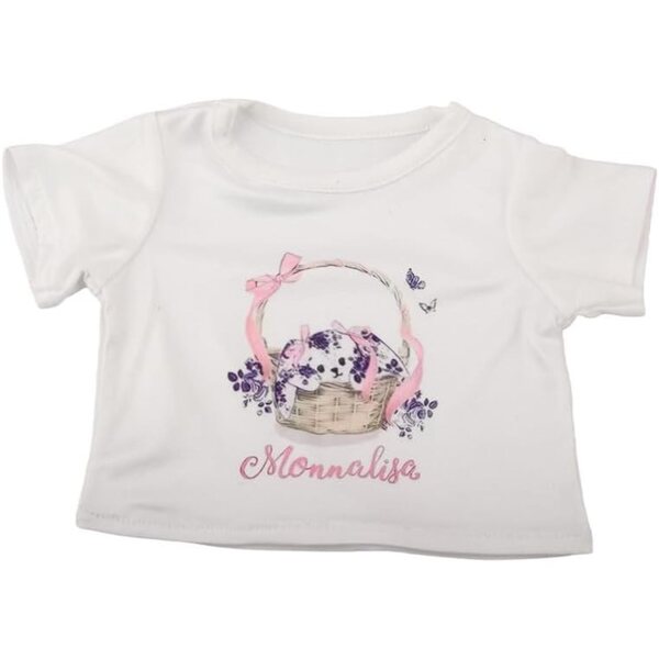 18-Zoll-Puppenkleidung für amerikanische Puppen – lässiges Stretch-T-Shirt für 18-Zoll-Puppen