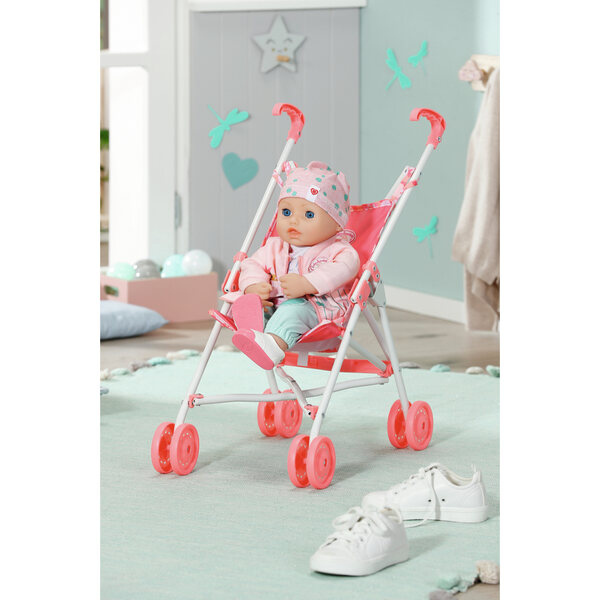 Baby Annabell Zapf Creation faltbarer Kinderwagen 53 cm für Puppen ab 3 Jahren