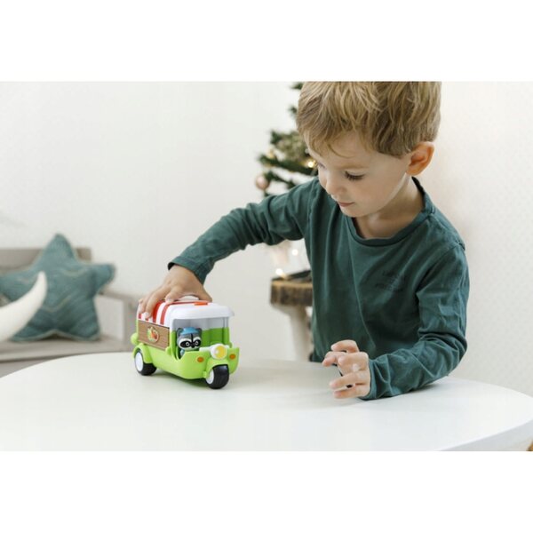 Klorofil Food Truck Owocowo-Warzywny Spielzeug für Kinder ab 18 Monaten