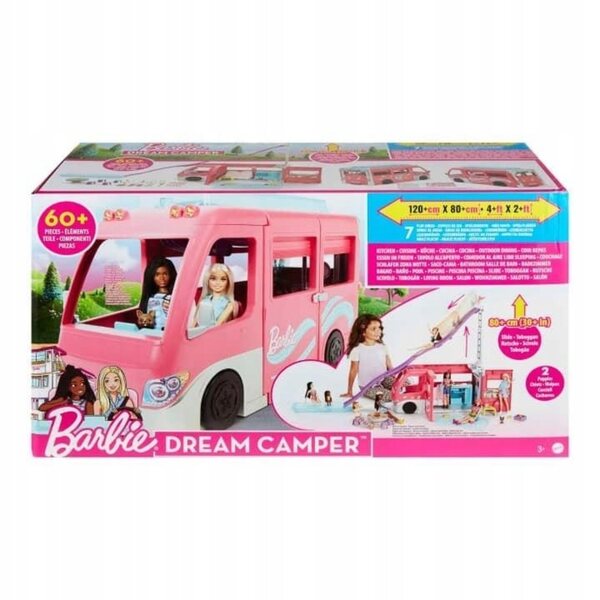 Barbie Dream Camper Dream Camper mit 7 Spielbereichen und Zubehör