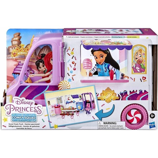 Hasbro Disney Princess Camper Sweet Treats mit Zubehör und Food Truck