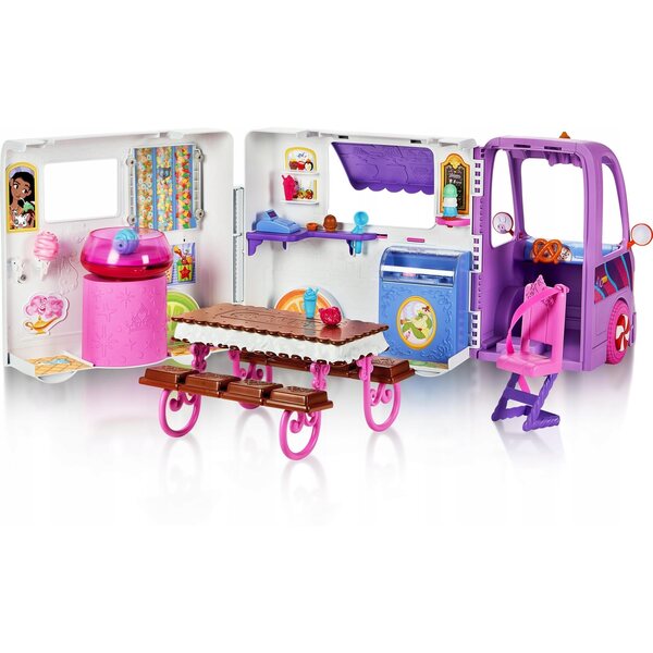 Hasbro Disney Princess Camper Sweet Treats mit Zubehör und Food Truck