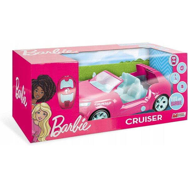 Barbie Pink Ferngesteuerter SUV 45 cm mit 4 Sitzen und LED-Lichtern für Kinder ab 6 Jahren