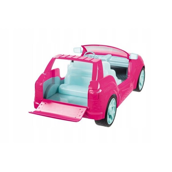 Barbie Pink Ferngesteuerter SUV 45 cm mit 4 Sitzen und LED-Lichtern für Kinder ab 6 Jahren