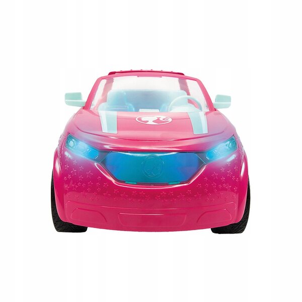 Barbie Pink Ferngesteuerter SUV 45 cm mit 4 Sitzen und LED-Lichtern für Kinder ab 6 Jahren