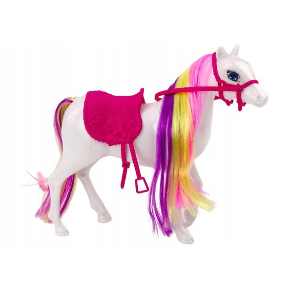 Grande Cavallino per Bambole Principesse con Pettine - 29 cm