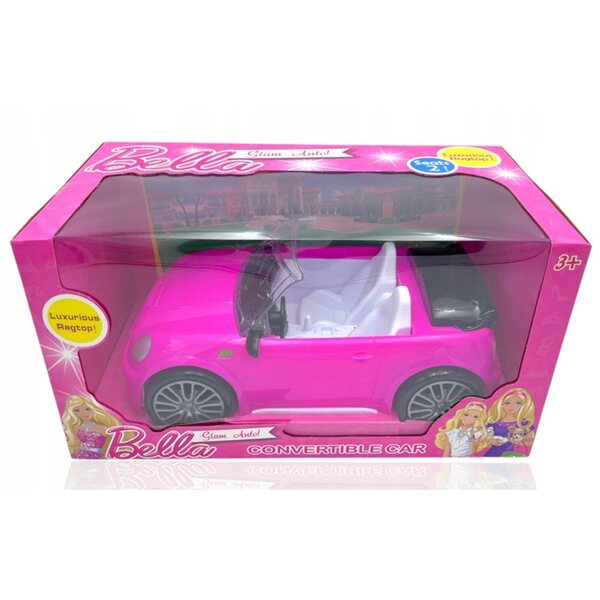 Rosa Cabriolet Auto per Bambole Grande - Gioco di Ruolo per Bambini
