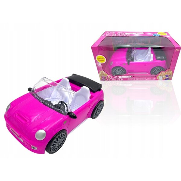 Rosa Cabriolet Auto per Bambole Grande - Gioco di Ruolo per Bambini
