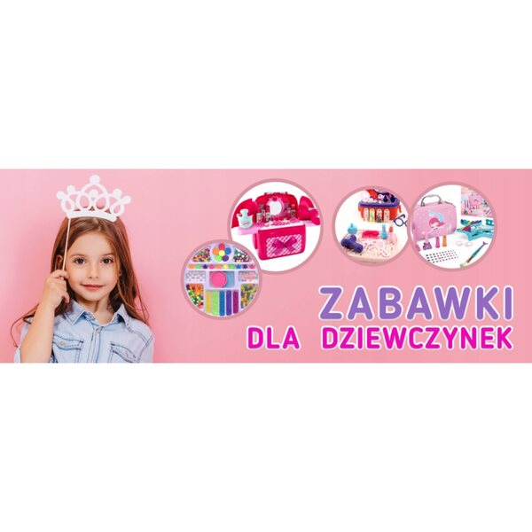 Rosa Cabriolet Auto per Bambole Grande - Gioco di Ruolo per Bambini