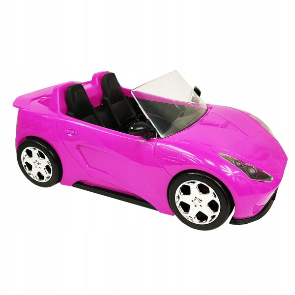 Großes rosafarbenes Cabriolet für NORIMPEX-Puppen – Plastikspiel für 3+ Jahre