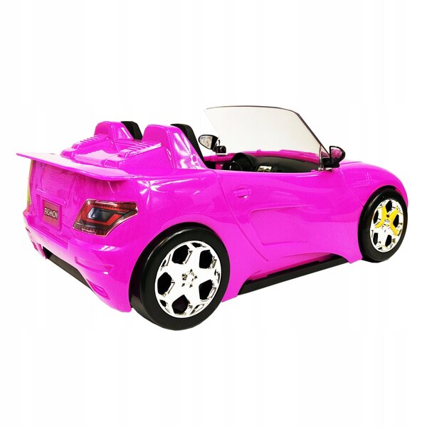 Großes rosafarbenes Cabriolet für NORIMPEX-Puppen – Plastikspiel für 3+ Jahre