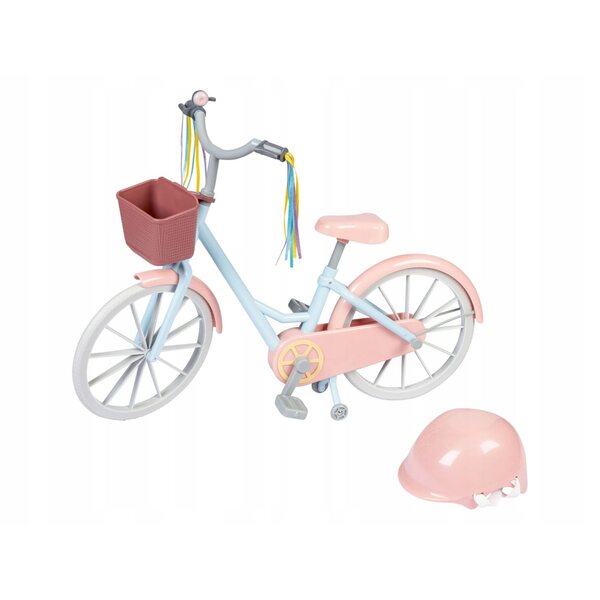 Playtive Doll Bike mit Fahrradhelm für Kinder ab 2 Jahren