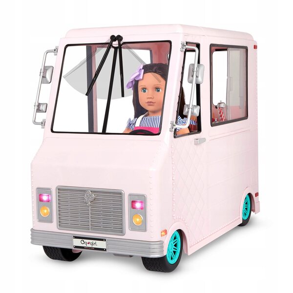 Our Generation: Camion gelato con luci, suoni e accessori inclusi per bambini 3+