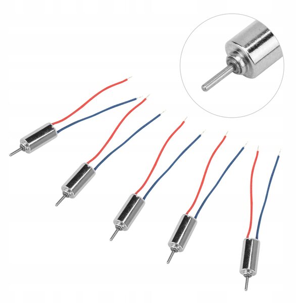 Leiser kernloser Motor 5 Stück DC 4,5 V 32250 U/min für Modellbau und Spielzeug